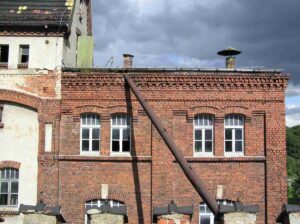 Blick auf das 4.OG des Hauptgebäudes